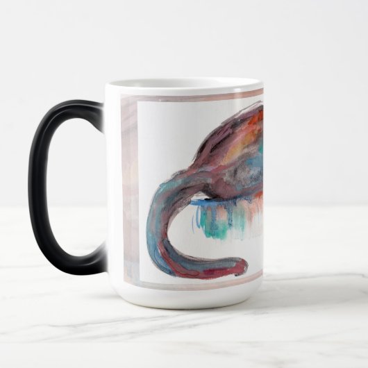 LWの子猫猫のマグ モーフィングマグカップ (左)