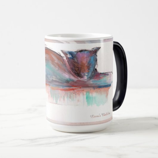 LWの子猫猫のマグ モーフィングマグカップ (正面右)