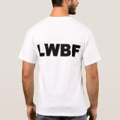 LWBF Tシャツ (裏面)