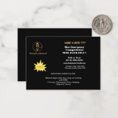 LWHプロパティNEMT ノートカード (正面/裏面インサイチュ)