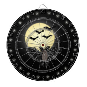 Lwoodのこうもりのかわいいカスタムな規則の投げ矢板 ダーツボード