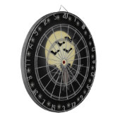 Lwoodのこうもりのかわいいカスタムな規則の投げ矢板 ダーツボード (正面左)