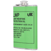 LWP油8ozスズ フラスク (左)