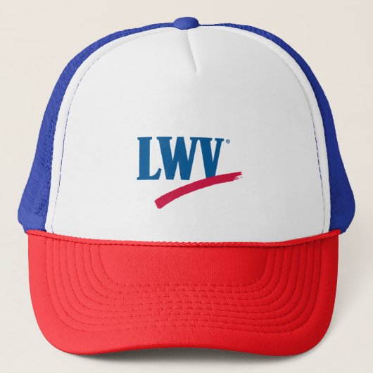 LWVのトラック運転手の帽子 キャップ (正面)