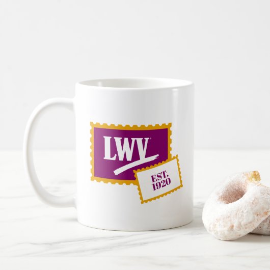 LWVスタンプマグ コーヒーマグカップ (ドーナツ)