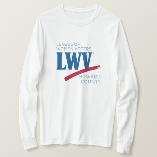LWVHCプライド長袖ティー Tシャツ (デザイン正面)