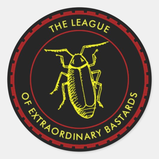 LXBクラシックステッカー ラウンドシール (正面)