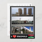 LYリビア – トリポリ –  ポストカード (正面/裏面)