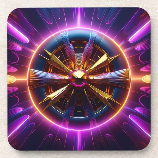 Lyapunov Fractalの操作が多い コースター (正面)