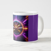 Lyapunov Fractalの操作が多い ジャンボコーヒーマグカップ (正面右)