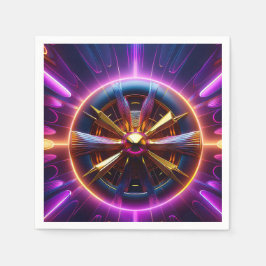 Lyapunov Fractal多くの操作ナプキン スタンダードカクテルナプキン