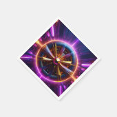 Lyapunov Fractal多くの操作ナプキン スタンダードカクテルナプキン (角)