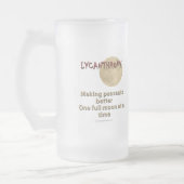 Lycanthropy フロストグラスビールジョッキ (左)