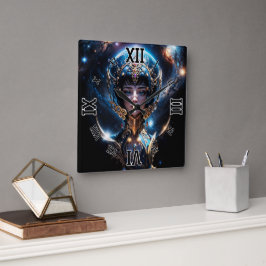 Lycenia The Light Of The天国by Xzendor7 スクエア壁時計