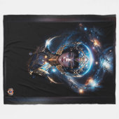 Lycenia The Light Of The天国by Xzendor7 フリースブランケット (正面(横))