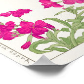 Lychnis coronaria, Cytisus by Tanigami Kona ポスター (角)
