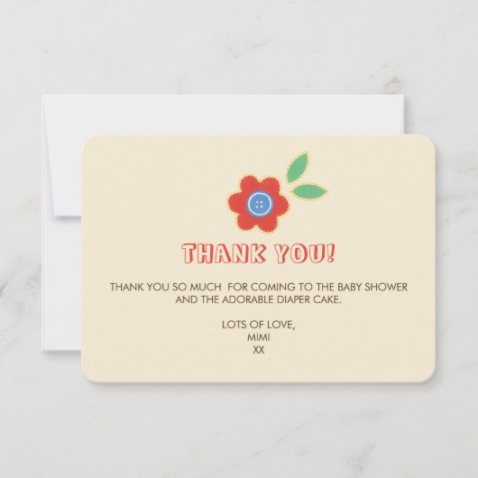 Lycka Till Thank 招待状 (正面)