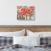 Lycoris Radiataの開花 キャンバスプリント (インサイチュ (寝室))