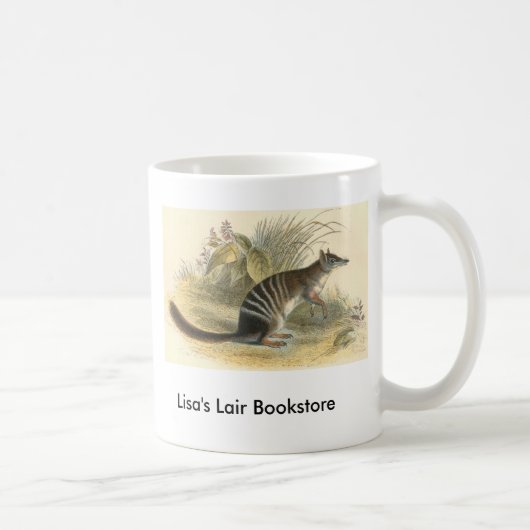Lydekker -バンドを付けられたアリクイ- Numbat B/storeの広告宣伝 コーヒーマグカップ (右)
