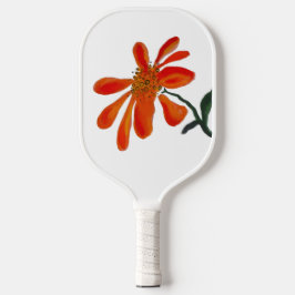 Lydia's Art Sangriaによるオレンジの花 ピックルボールラケット