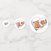 Lydia's Art SangriaによるCheerful Heart コンフェッティ (裏面)