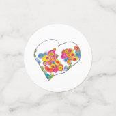 Lydia's Art SangriaによるCheerful Heart コンフェッティ (スモール正面)
