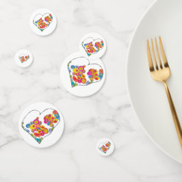 Lydia's Art SangriaによるCheerful Heart コンフェッティ