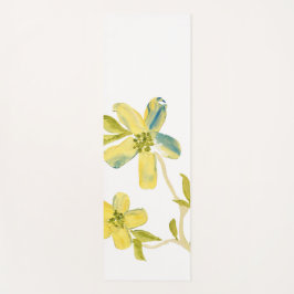 Lydia's Art SangriaによるCreamy Petals ヨガマット