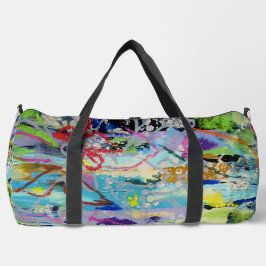 Lydia's Art Sangriaのウォームレイヤー ダッフルバッグ