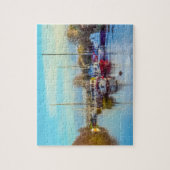 Lydney港のボート ジグソーパズル (縦)