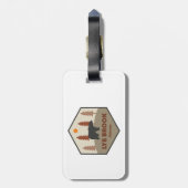 Lye Brook Wilderness Vermont Bear ラゲッジタグ (裏面縦)