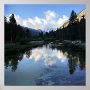 Lyell ForkのDonahueパス – John Muir Trail ポスター