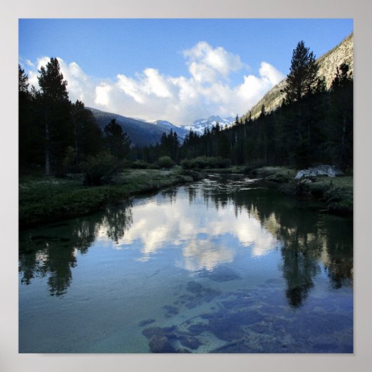 Lyell ForkのDonahueパス – John Muir Trail ポスター (正面)