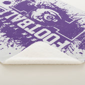 LYFL 05 |紫のラセグランジンロゴ シェルパブランケット (3/4)