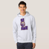 LYFL 07 |メンズパープルラッセンサブマークフード付きスウェットシャツ パーカ (正面フル)