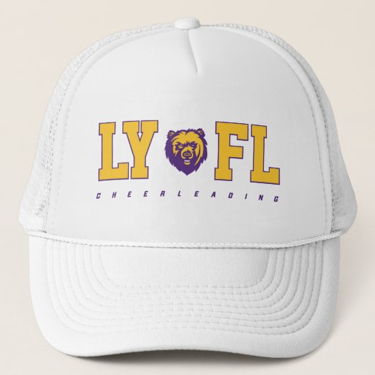 LYFL 08 | LYFL金ゴールドエリート応援ロゴ キャップ (正面)