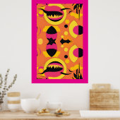 Lying Flat or Flat Out Lying ポスター (キッチン)