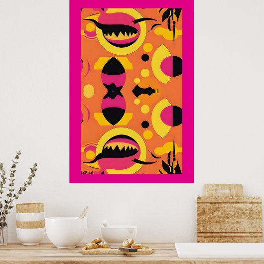 Lying Flat or Flat Out Lying ポスター (キッチン)