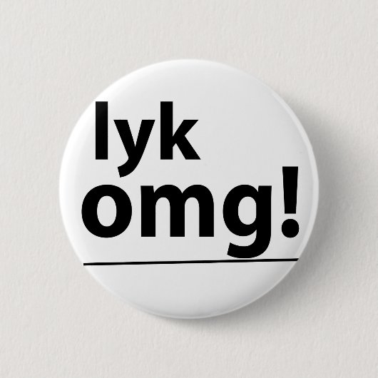 Lyk、OMG! バッジ (正面)