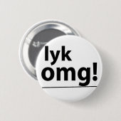 Lyk、OMG! バッジ (正面&裏面)