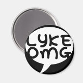 LYKE OMGマグネット マグネット (正面/裏面)