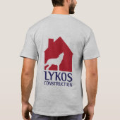 LYKOSのTシャツ Tシャツ (裏面)
