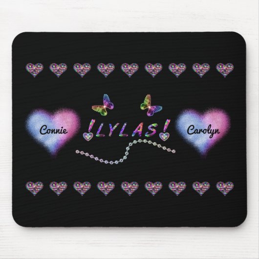 LYLAS愛姉妹を好みます マウスパッド (正面)