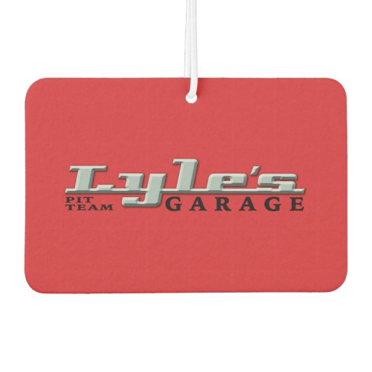 Lyle's Garage Air Freshener:新車の香り カーエアーフレッシュナー (正面)