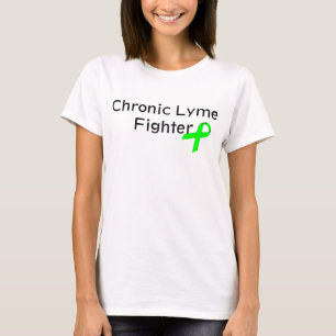 Lymeの慢性の戦闘機 Tシャツ