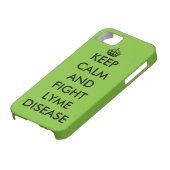 Lymeは穏やかな電話箱を保ちます Case-Mate iPhoneケース (下部)