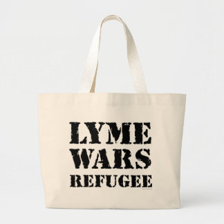 Lymeは避難者戦います ラージトートバッグ