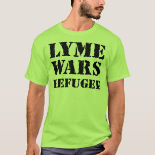 Lymeは避難者戦います Tシャツ
