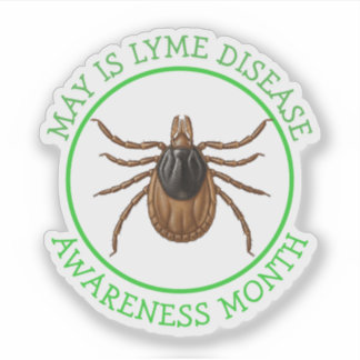 Lyme Disease Awareness Month | Deer Tick  シール