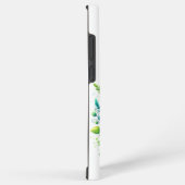 Lyme Disease Awareness Ribbon and Butterflies Samsung Galaxyケース (右側面)